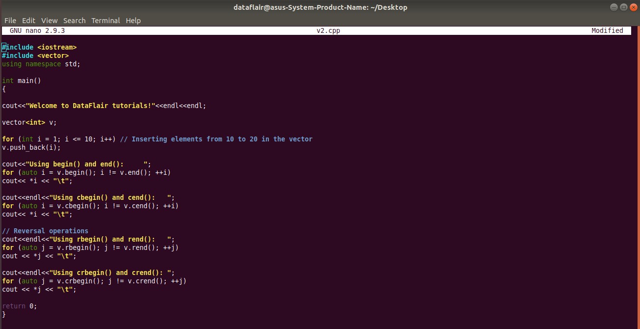 C Vector Learn 5 Types Of Functions Associated With Vector Dataflair