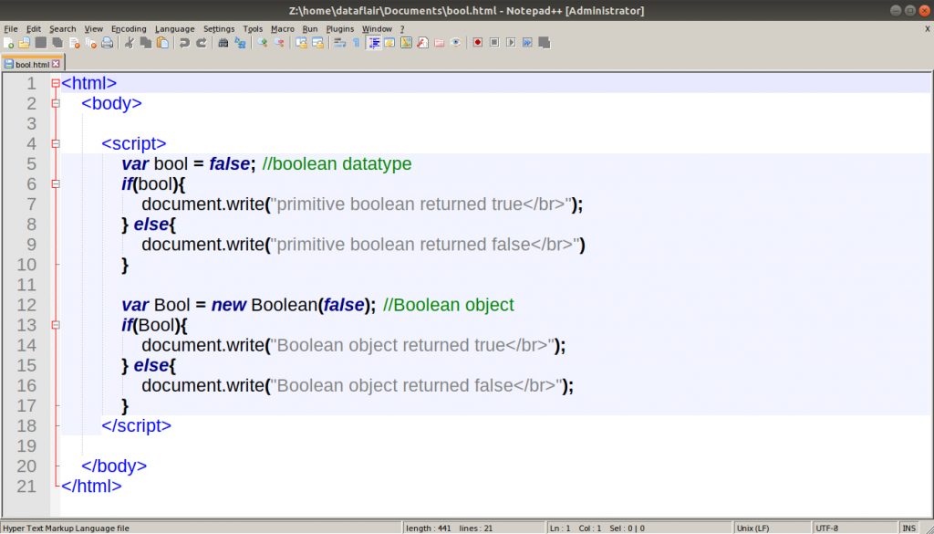 Javascript Boolean Grasp All Its Concepts With A Single Guide Dataflair 7388