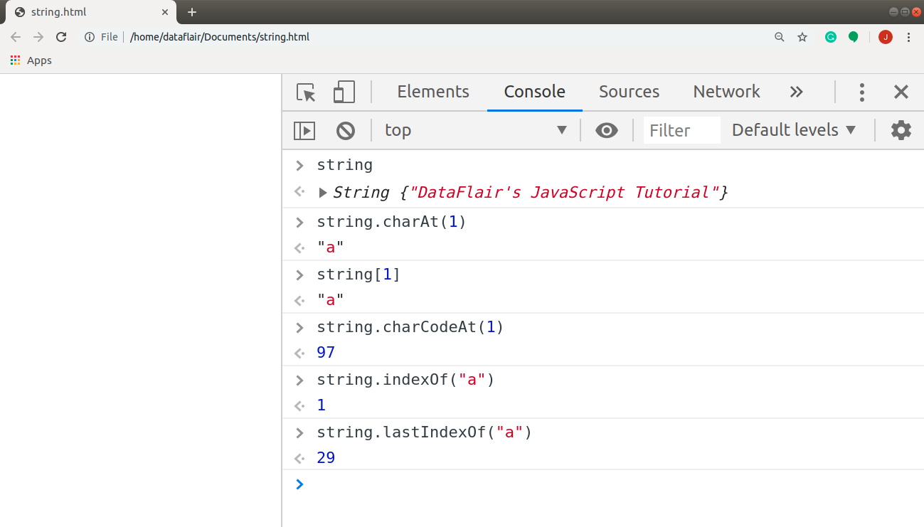 JavaScript Strings   Find Out Different Methods of String Objects ...