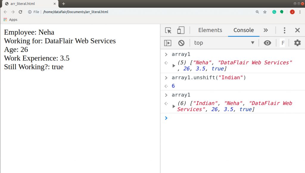 JavaScript Array - A Complete Guide For Beginners! - DataFlair