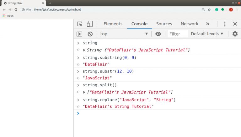 JavaScript Strings - Find Out Different Methods of String Objects ...