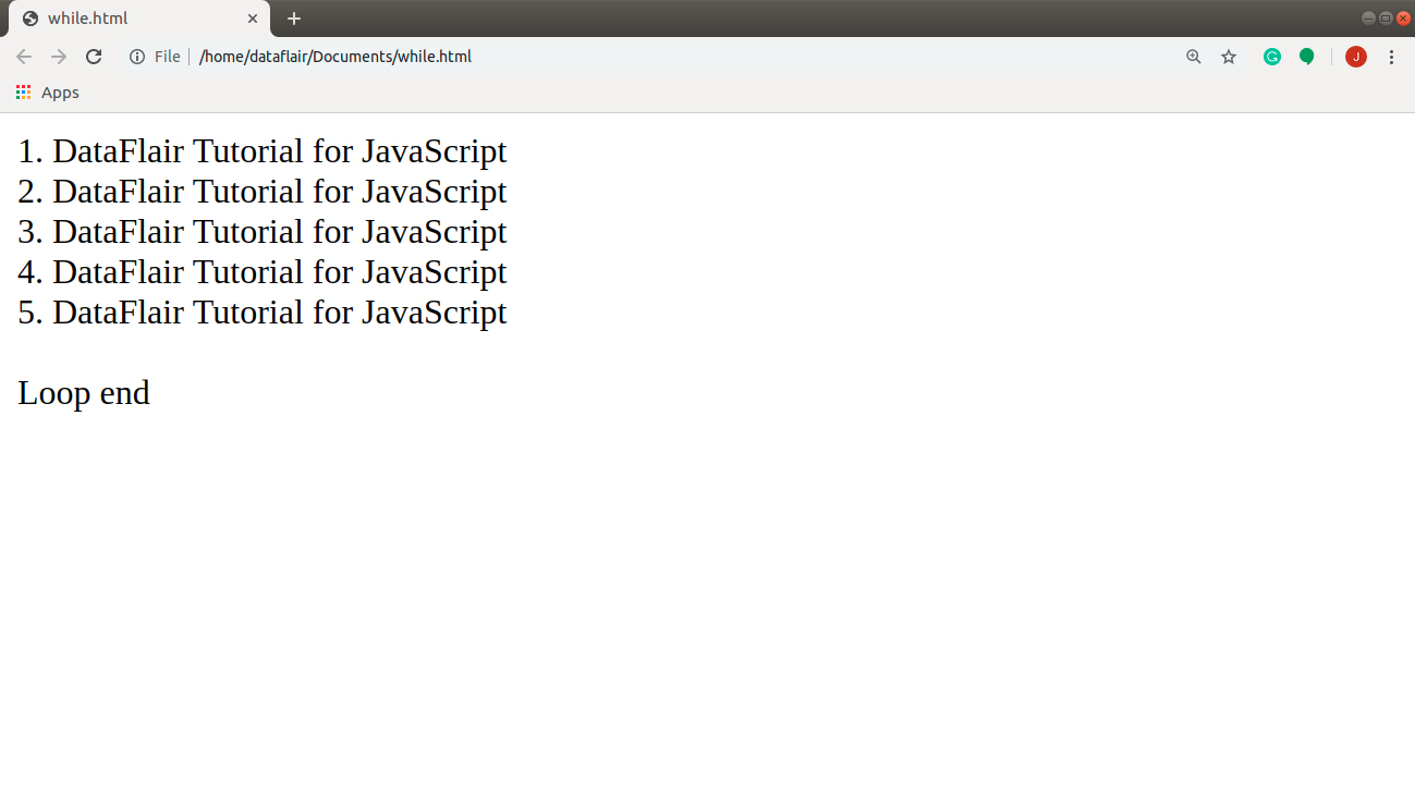 Javascript Loops Learn To Implement Various Types Of Loop Statements Dataflair 5981