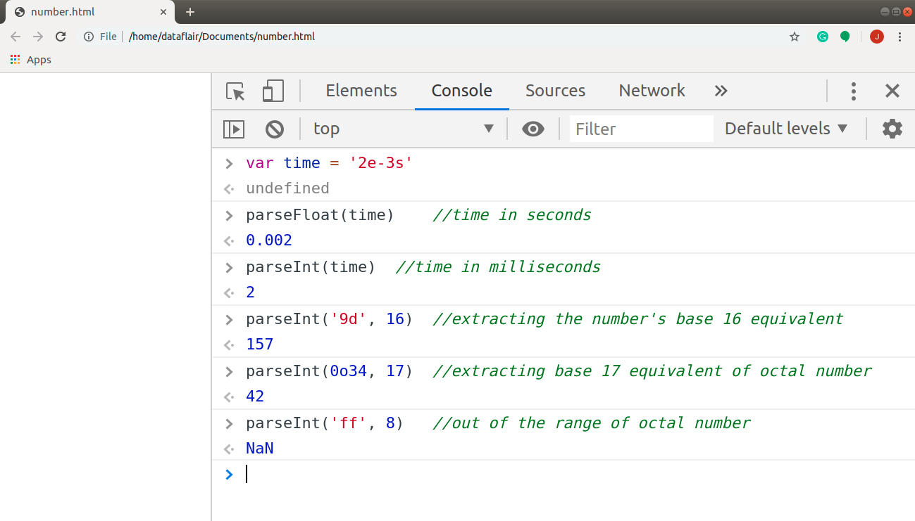 JavaScript Numbers Get Skilled In The Implementation Of Its Methods 