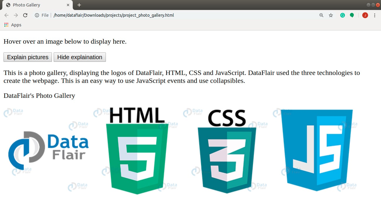 HTML, CSS, and Javascript for Web Developers - Coursera