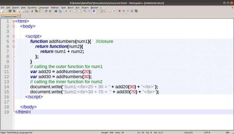 JavaScript Closures - The only concept to define Private Data in ...
