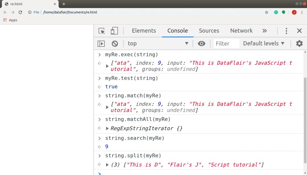 JavaScript Regular Expression - How To Create & Write Them In ...