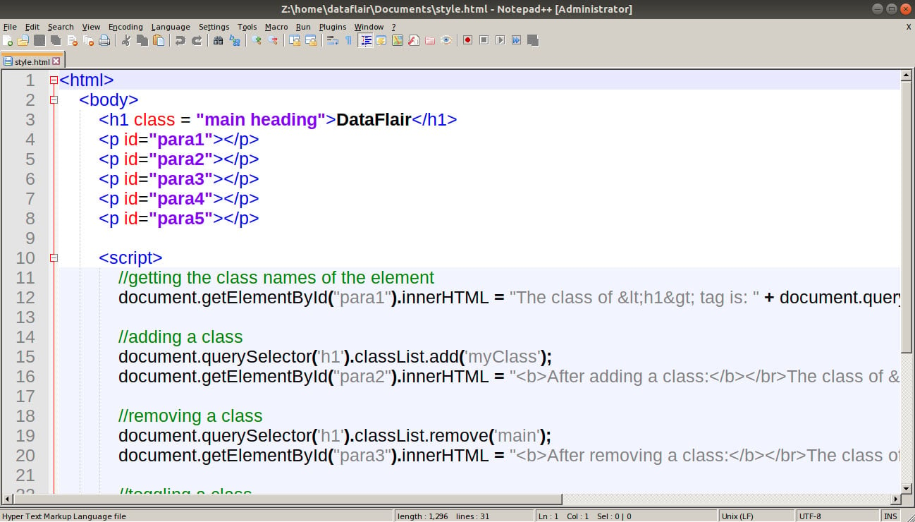 35 How To Add Css Class To Div In Javascript