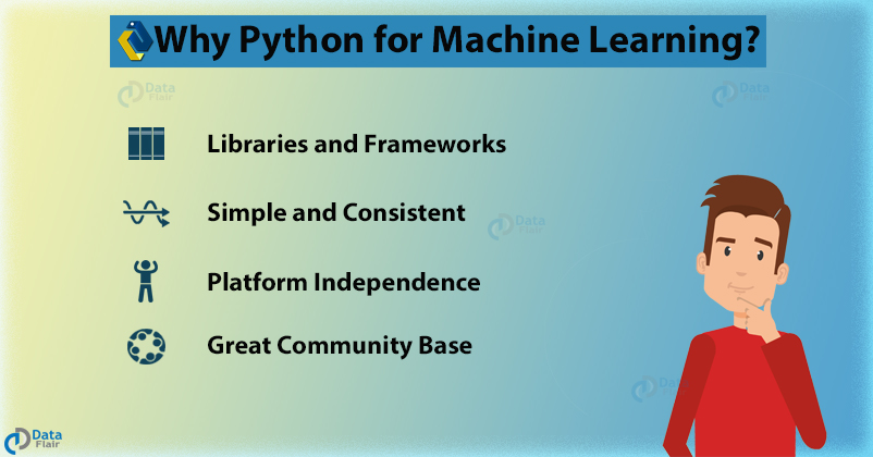 application of python in machine learning