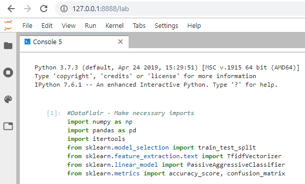 Import metrics