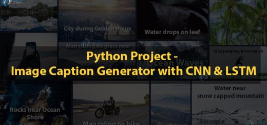 python based project - image caption generator with CNN and LSTM
