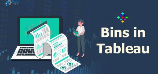 bins in tableau