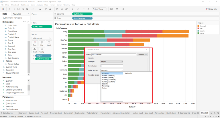 Create Parameters in Tableau - An Easy-to-follow Process - DataFlair