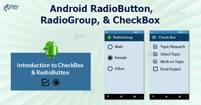 Android RadioButton, RadioGroup, and CheckBox - A Complete Guide - DataFlair