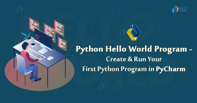 python hello world program in pycharm