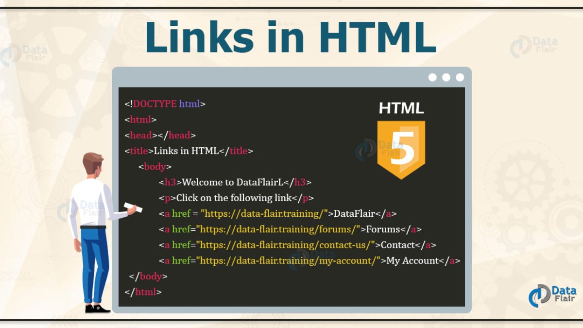 Create Html Links And Hyperlinks To Connect Web Pages Dataflair