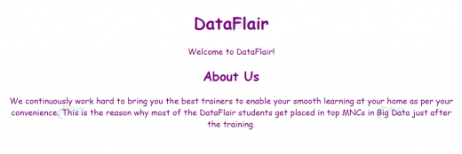 HTML and CSS Styles - DataFlair