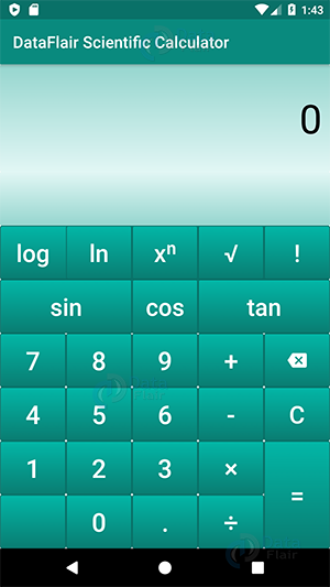falso Acercarse cerca How to Build Scientific Calculator App using Android Studio - DataFlair