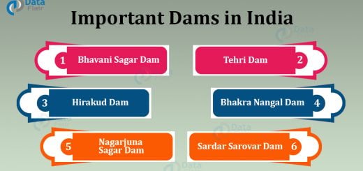 Important Dams in India