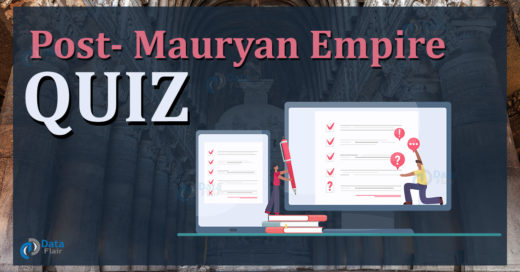 Quiz on Post- Mauryan Empire