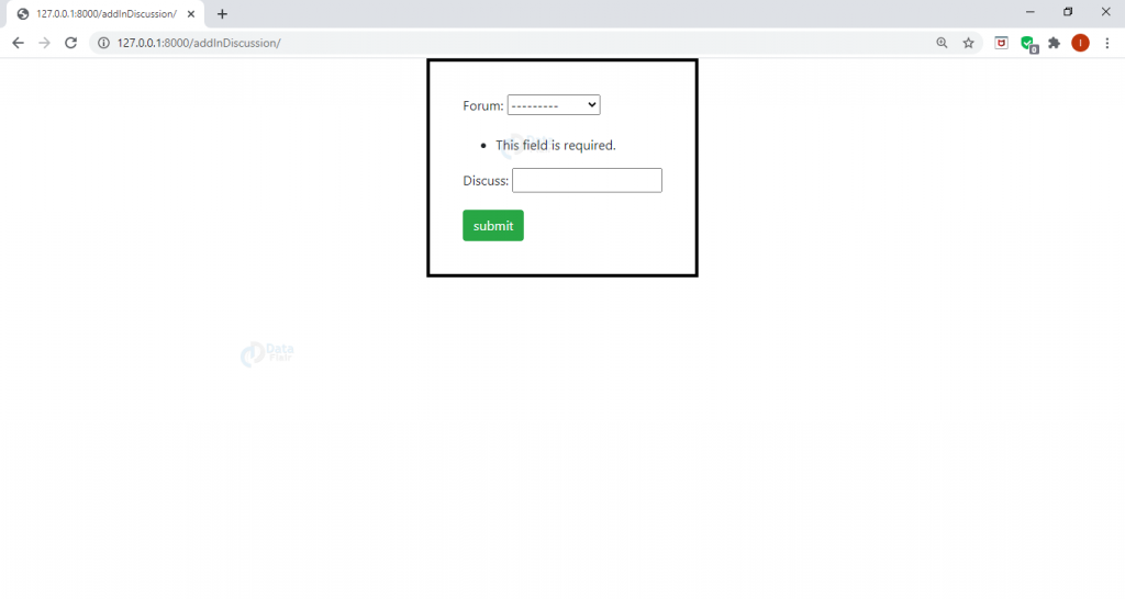 Create a Discussion Forum in Python Django - DataFlair