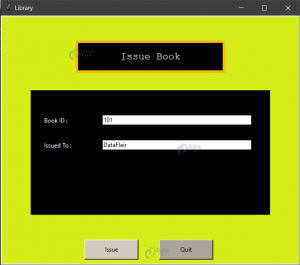 Library Management System - Python Project with Source Code - DataFlair
