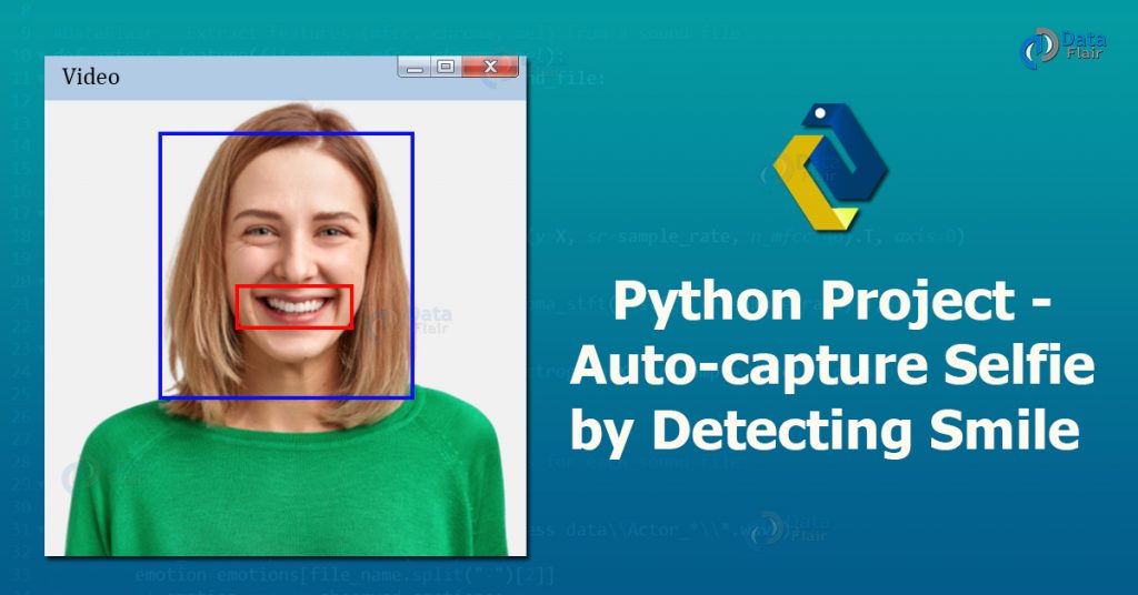 python project auto capture selfie detect smile