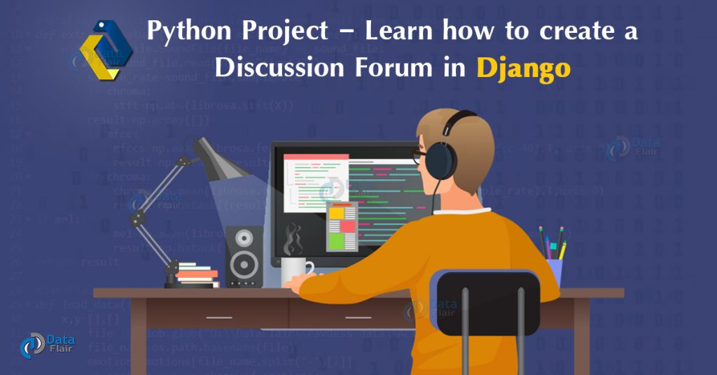 python project create discussion forum django