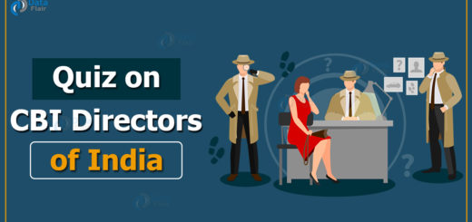 Quiz on CBI Directors of India