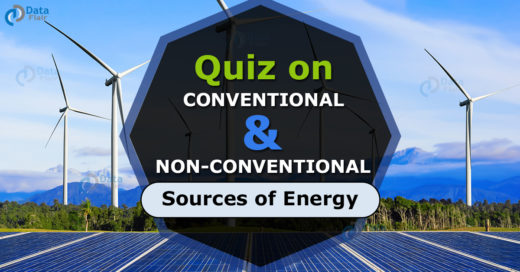 Quiz on Conventional and non-conventional sources of energy