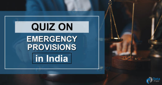 Quiz on Emergency Provisions in India
