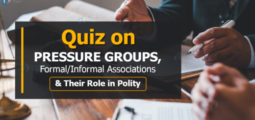 Quiz on Pressure Groups & Formal and informal Associations