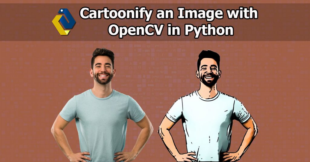 cartoonify an image opencv python