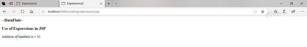 JSP Scripting Elements - Expressions, Scriptlets, Declarations - DataFlair