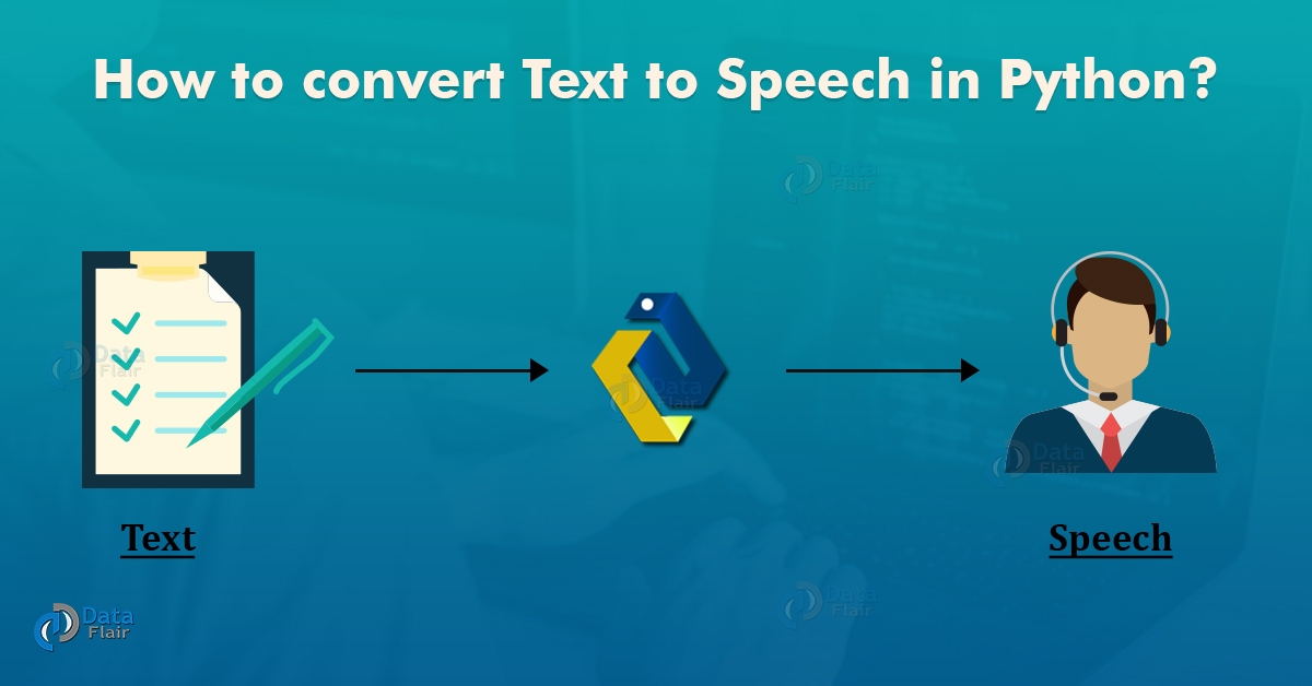 text to speech with my voice python