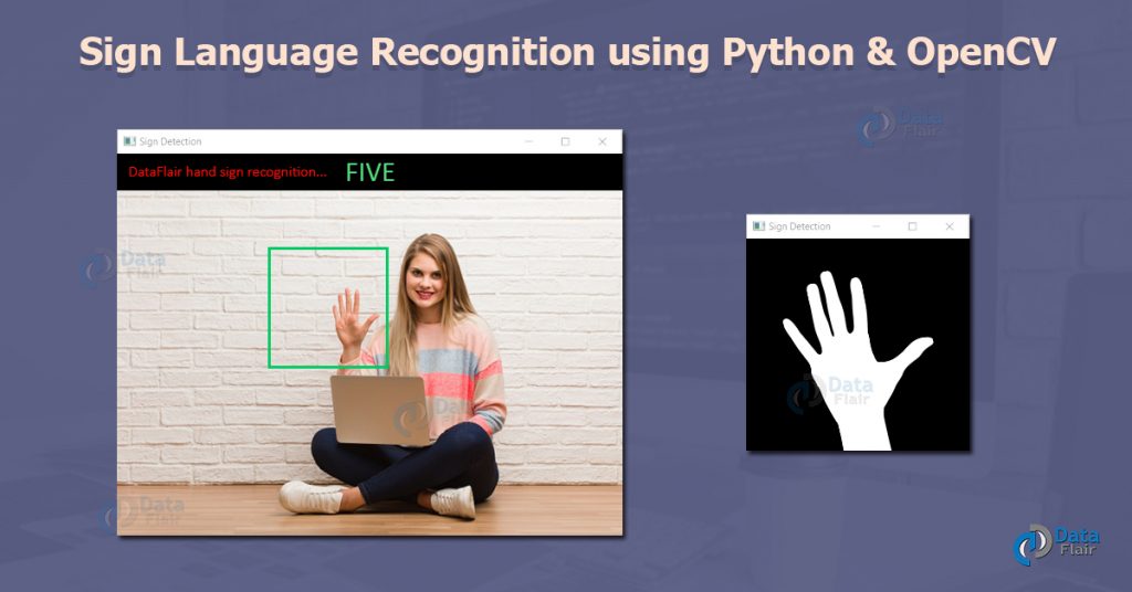 sign language recognition python opencv