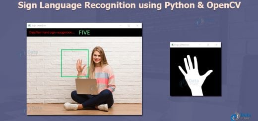 sign language recognition python opencv