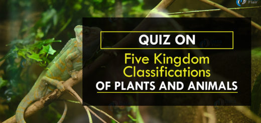 Quiz on Five Kingdom Classifications of Plants and Animals