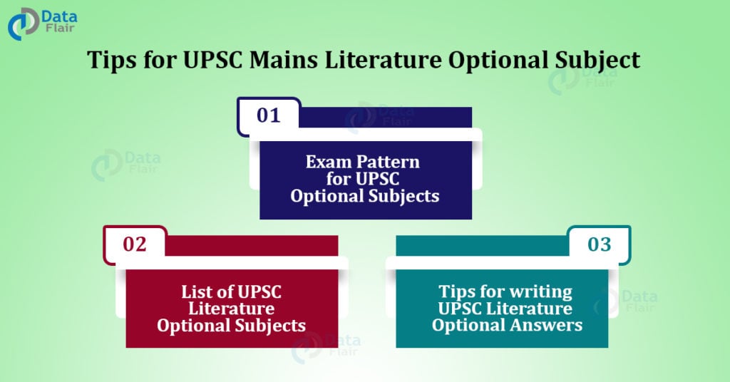 Tips for UPSC Mains Literature Optional Subject