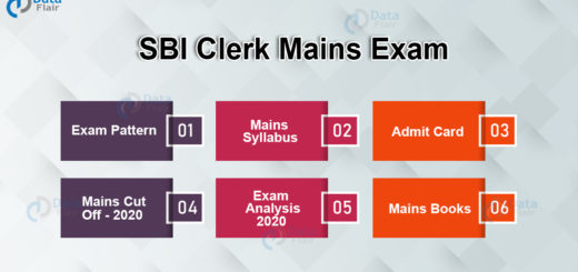 SBI Clerk Mains Exam