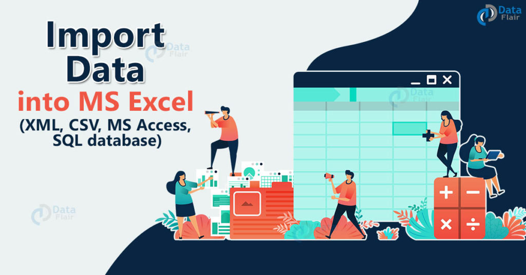 Import data into Excel