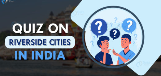 Quiz on Indian Cities on River side