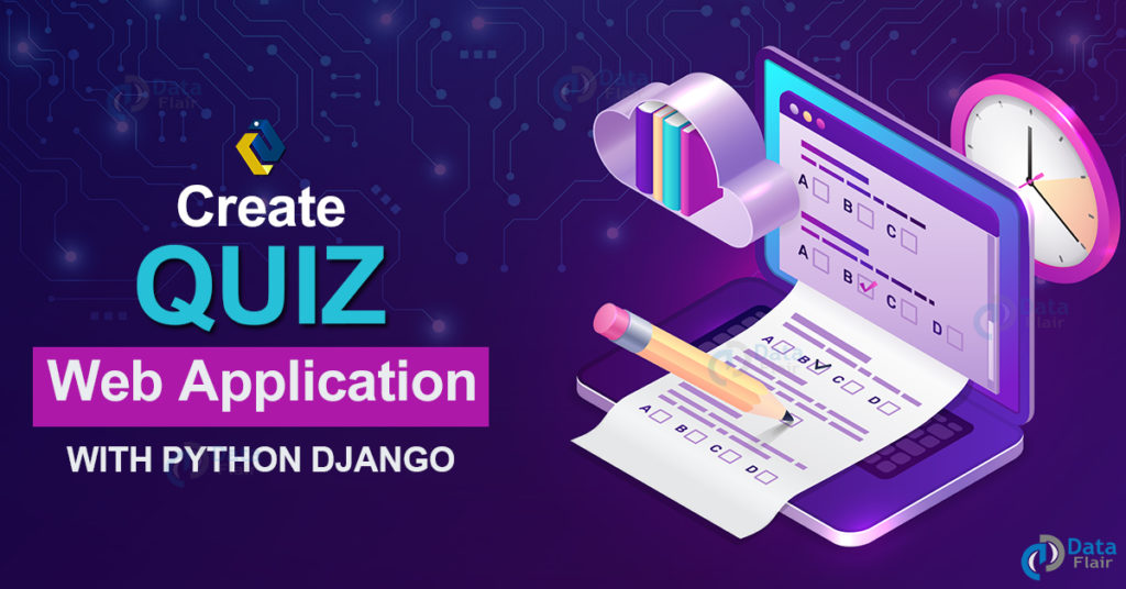 create quiz web application python django