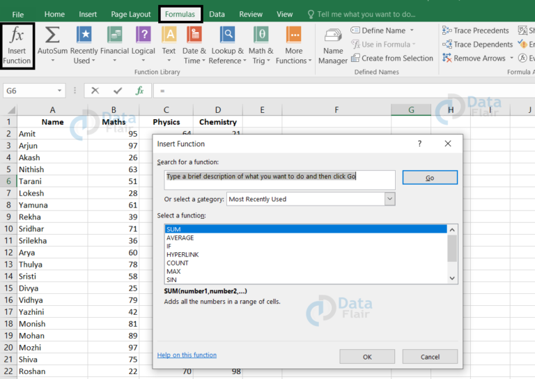 VLOOKUP in Excel with Examples - DataFlair