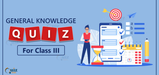 GK Quiz for class 3