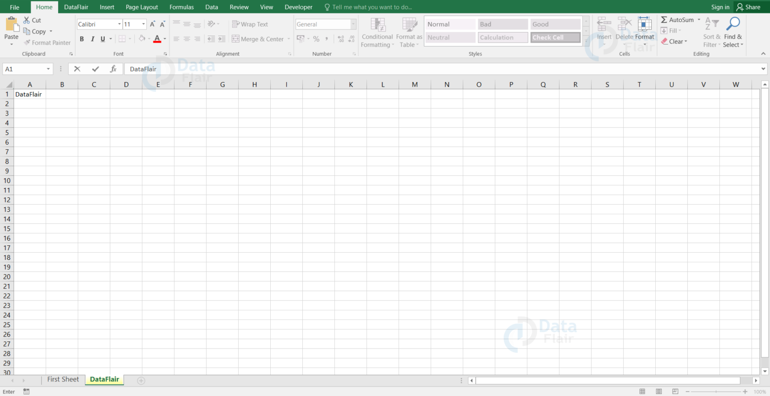 Excel Ribbon - Customize Ribbon in Excel - DataFlair