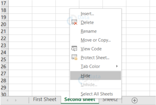 MS Excel Worksheet - DataFlair