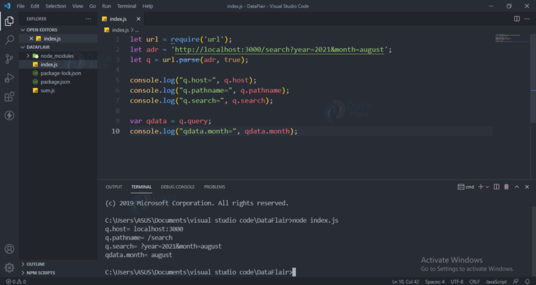 Nodejs Modules - Types and Examples - DataFlair