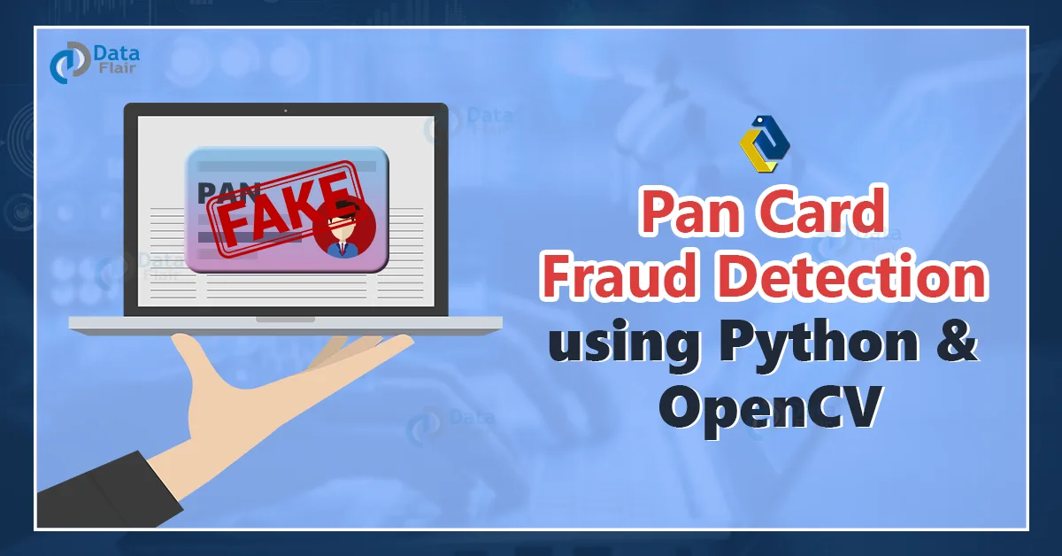 pan card fraud detection python opencv