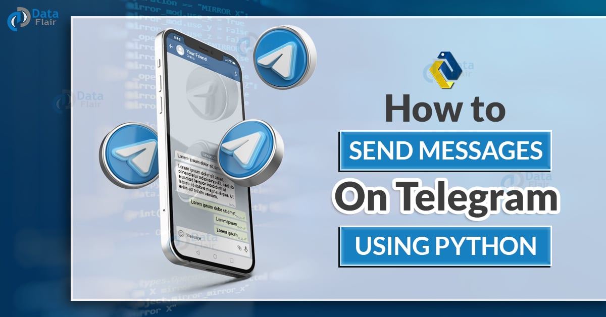 python send messages telegram