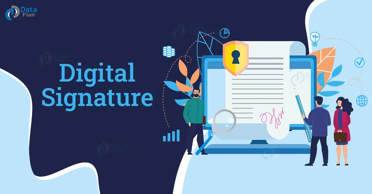 Digital Signature in Computer Network - DataFlair